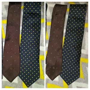 Tie Bundle 1 Christian Dior and 1 Faconnable Tie